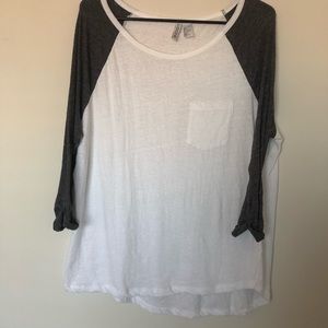 H&M Baseball Tee